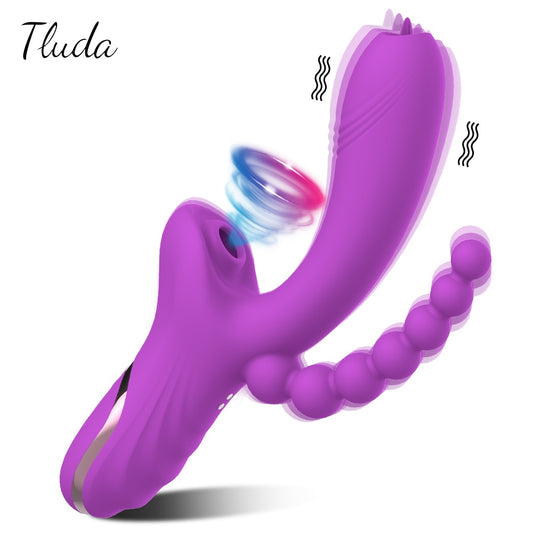 3 in 1 Clitoral Sucking Vibrator Female For Women Clit Clitoris Sucker Vacuum Stimulator Dildo Sex Toys Goods for Adults 18