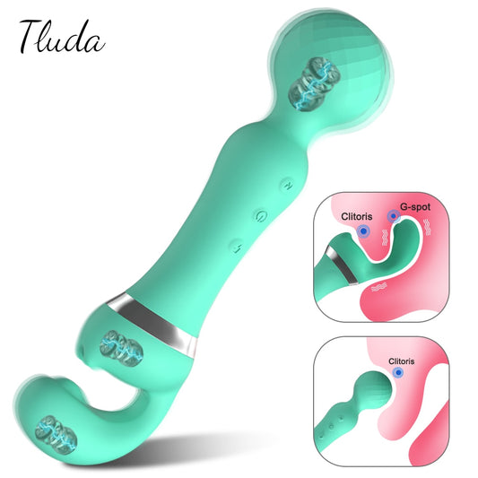 2022 Powerful AV Vibrator Magic Wand for Women Clitoris Stimulator G Spot Massager Vibrators Female Goods Sex Toys for Adults