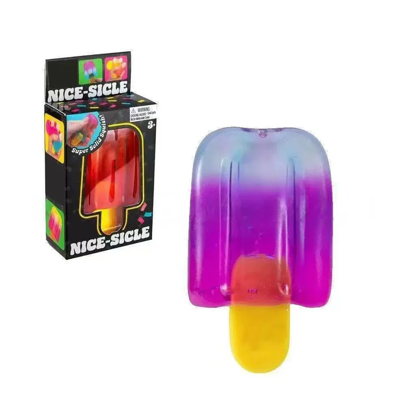 Sanqi Elan® TPR Popsicle Ice Pop Sensory Squeeze Toy (3 Colors)