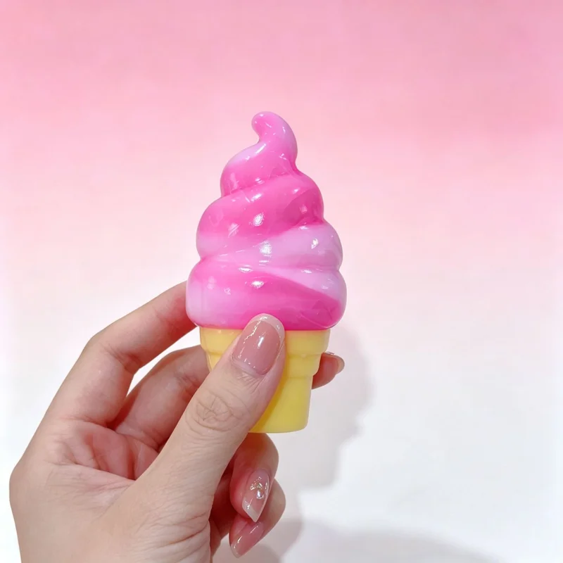 Sanqi Elan® TPR Soft Ice Cream Cone Tactile Squishy (3 Colors)