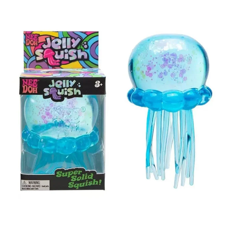 Sanqi Elan® Jellyfish Maltose Fluid Gel Sensory Squeeze Toy (3 Colors)