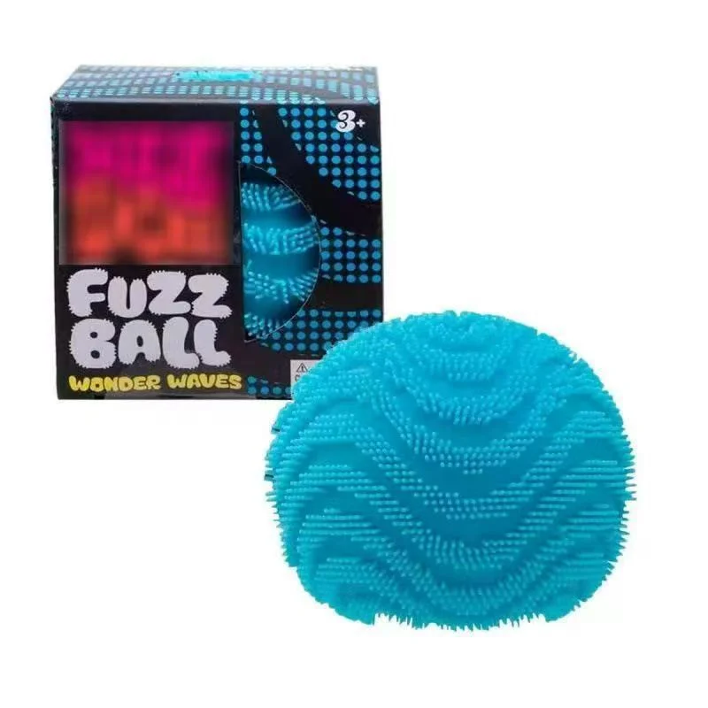 Sanqi Elan® Ripple Wave Textured Acupressure Sensory Stress Ball (5 Colors)