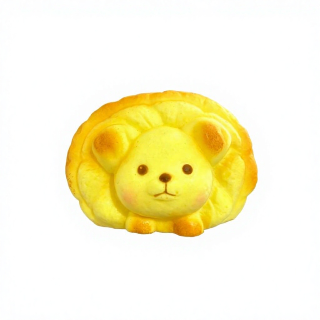 Sanqi Elan® PU Slow-rebound Animal Bread Squeeze Toy Realistic Cartoon Bread Stress-relief Photography Prop Factory Wholesale Model