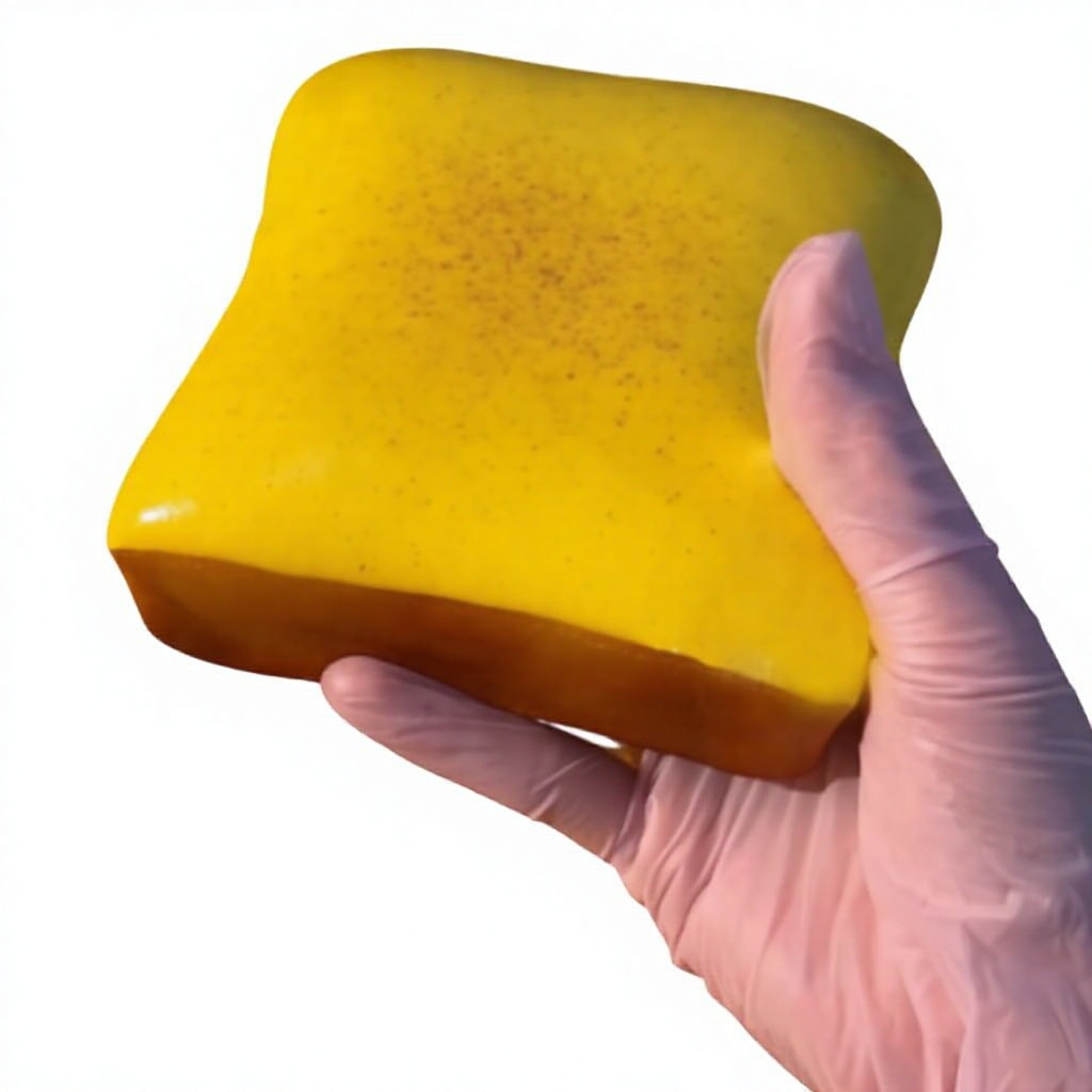 Sanqi Elan® PU Butter Toast Slow-Rebound Stress-Relief Toy for Venting & Decompression-Soft Bread Squeeze Squish Toy