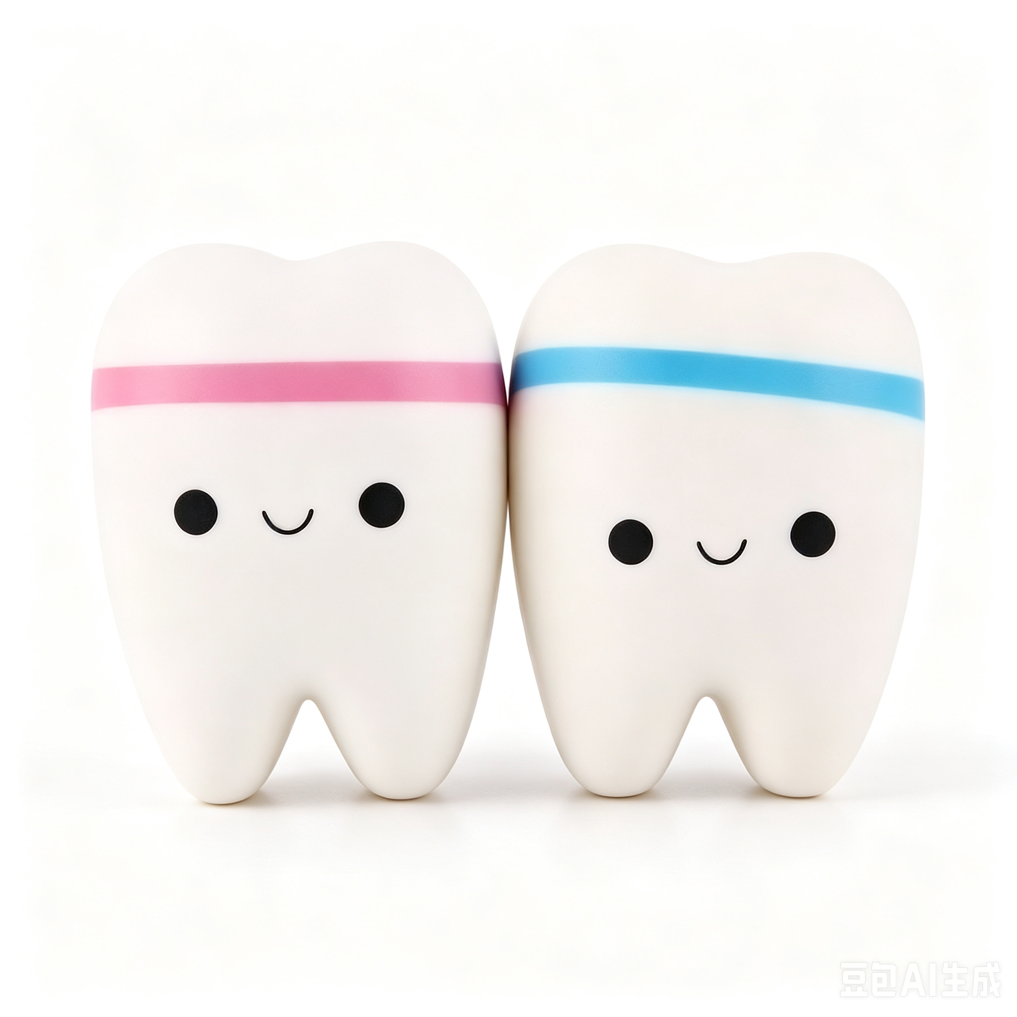 Sanqi Elan® Cartoon Slow-Rebound Tooth Stress-Relief Squishy Toy PU Material