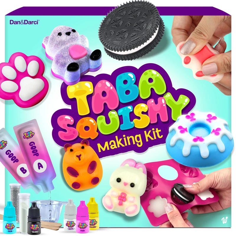 Taba Squishy Making Kit for Kids Squishies Craft Kits Gifts for Girls