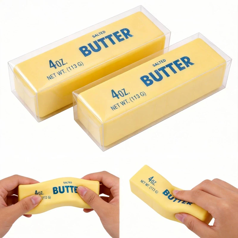Slow Rising Dumpling Squishy Butter Squeeze Toy Sensory Stress Relief Squishies Soft