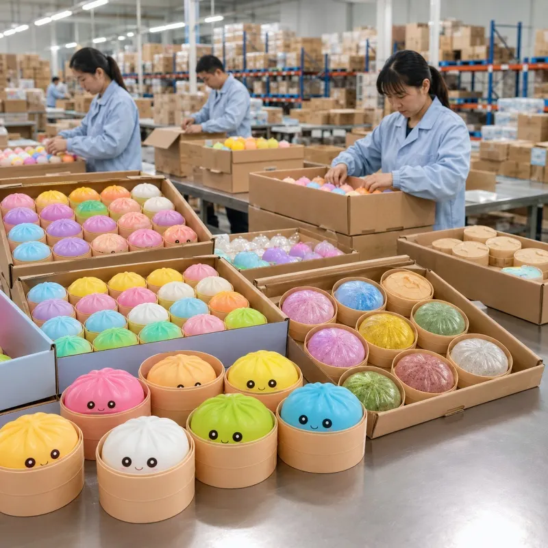 Soft Pinch Dumpling Squishy Stress Reliever