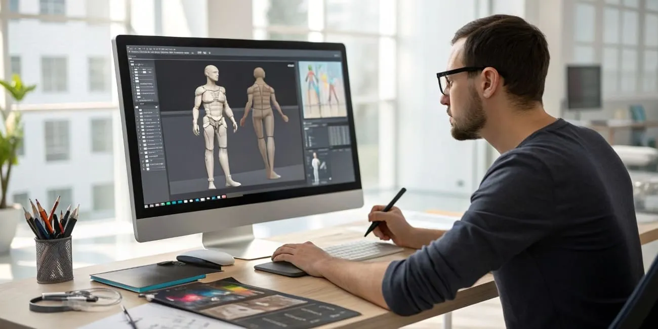 3D modeling service for custom figurines