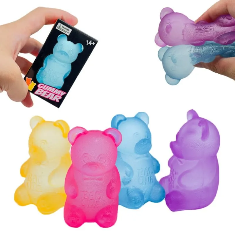 TPR gummy bear squishy toy wholesale