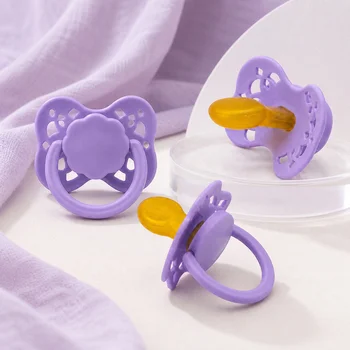 Natural Latex Baby Pacifier Newborn Baby Soother Dummy Custom Logo BPA Free Food Grade...